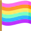 Rainbow flag Symbol 64x64