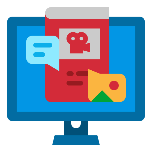 Online learning icon