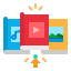 Elearning biểu tượng 64x64