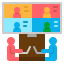 Video conference icône 64x64