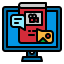 Online learning icône 64x64