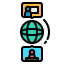 Online learning icône 64x64
