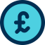 Pound sterling icon 64x64