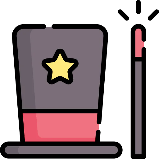 Magic hat icon