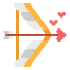 Love arrow icon 64x64