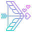 Love arrow icon 64x64
