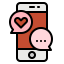 Love message icon 64x64