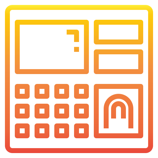 Finger scan icon