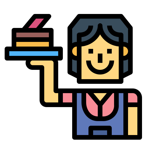 Waitress icon