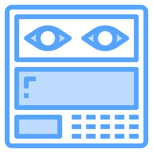 Eye scan icon