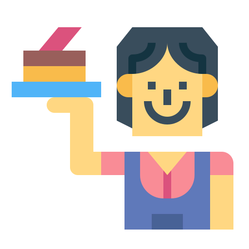 Waitress icon