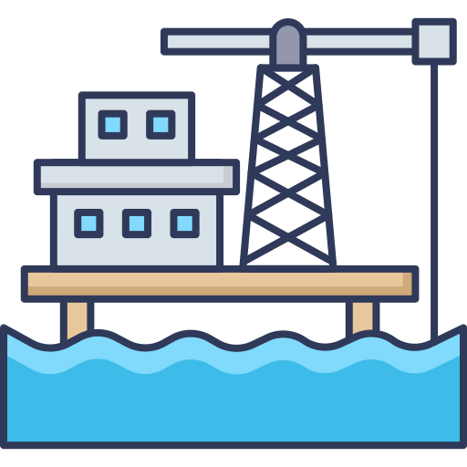 Pump jack icon