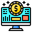 Online banking icon 64x64