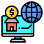 Online shop icon 64x64