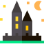 Дом с привидениями иконка 64x64