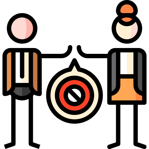 No handshake アイコン