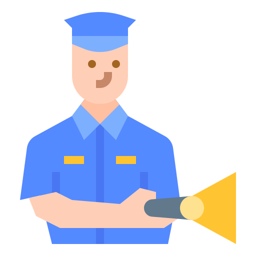 Security guard icon