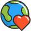 Planet earth icon 64x64