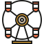 Ferris wheel icon 64x64