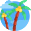 Palm tree icon 64x64