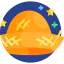Straw hat icon 64x64