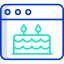 Birthday cake icône 64x64