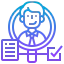 Background check icon 64x64