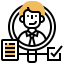 Background check icon 64x64