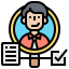 Background check 图标 64x64