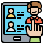 Online recruitment 图标 64x64