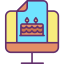 Birthday card icon 64x64