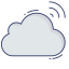 Cloud computing biểu tượng 64x64
