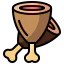 Ham leg icon 64x64