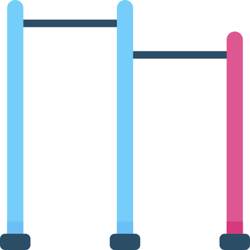 Pull up bar icon