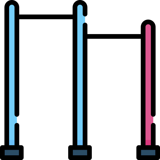 Pull up bar icon