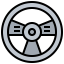 Steering wheel icon 64x64