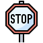 Stop sign icon 64x64