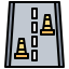 Traffic cone icon 64x64