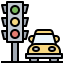 Traffic lights icon 64x64