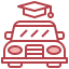 Driving school icon 64x64