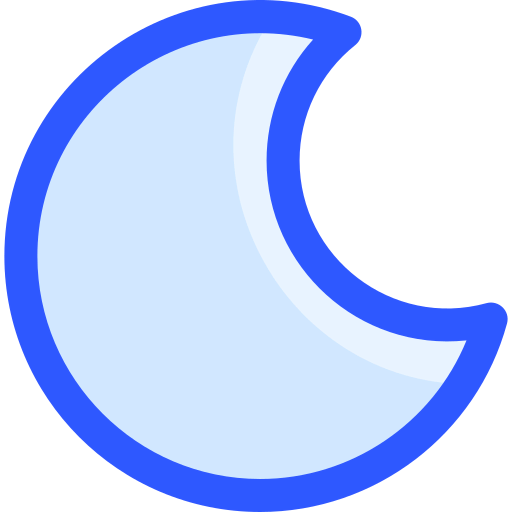 Half moon icon