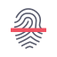 Fingerprint scan ícono 64x64