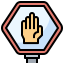 Do not touch icon 64x64
