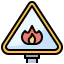 Flammable sign 图标 64x64