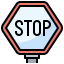 Stop sign icon 64x64