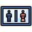 Toilet signs icon 64x64