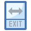 Exit Symbol 64x64