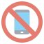 No phone icon 64x64