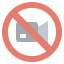 No video icon 64x64