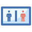 Toilet signs icon 64x64